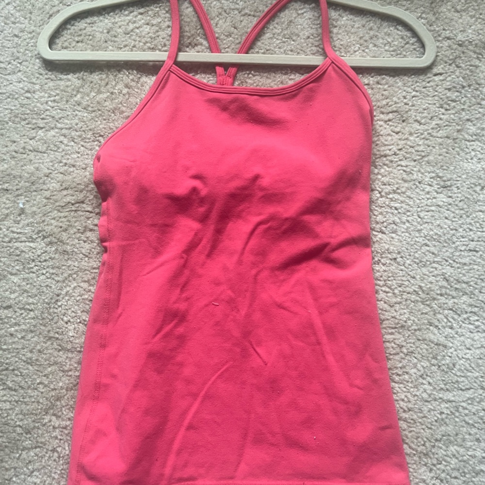 Pink Lululemon Tank